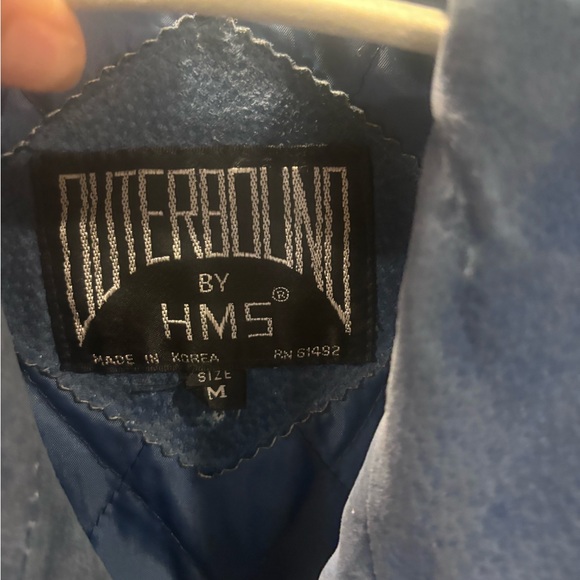 Vintage Outerbound by HMS Genuine Leather Jacket - Picture 3 of 15